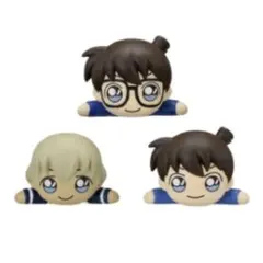 名探偵コナン EX ソフビ プチ フィギュア マスコット コナン 新一 安室