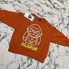 XLARGE オレンジ トレーナー 80
