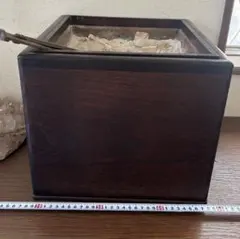 木製 銅　火鉢 約30cmのサムネイル