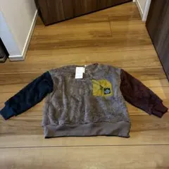 しまむら　フリース　トレーナー　120cm クロッシー