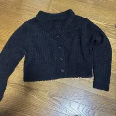 earthニットカーディガン　黒