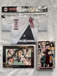 鬼滅の刃 22巻　同梱版 缶バッジセット　劇場版　入場者特典　ポストカードなど