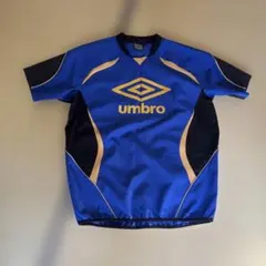 umbro 半袖シャツ 青 Oサイズ