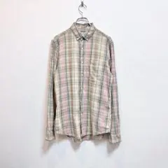 【極美品】Steven Alanスティーブンアラン ボタンダウンシャツ S