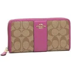 新品★COACH　長財布 シグネチャー F54630 IMLOO ヒヤシンス
