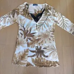 カーディガン七分袖とキャミソール