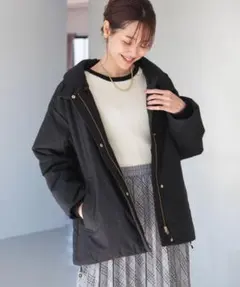 【タグ付き新品未使用】GLOBAL WORK ライトウォーム襟2WAYブルゾン