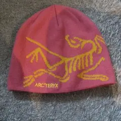 ARC'TERYX ビーニー　ピンク　赤 New Arc'teryx Bird Head Toque Pink Merino Wool Winter Knit Beanie