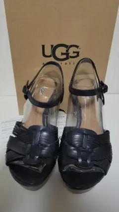未使用　国内　アグ　UGG ウエッジ　サンダル　W ALLVEY UGG