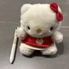 1975年 初期 ハローキティ ぬいぐるみ 当時物 オリジナル袋付 サンリオ