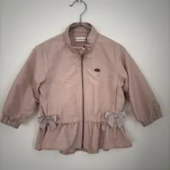 branshes フリル付きジャケット 90 ピンク