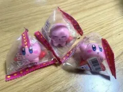 新品★星のカービィ　インテリアミニフィギュア　3種セット