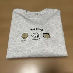 大きいサイズ 新品 PEANUTS スヌーピー 刺繍 トレーナー 4Lのサムネイル