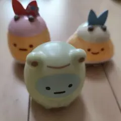 すみっコぐらし 起き上がり小法師マスコット 3個セット