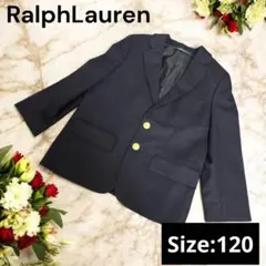 Ralph Lauren ポロバイラルフローレン 紺ブレ 金ボタン 120