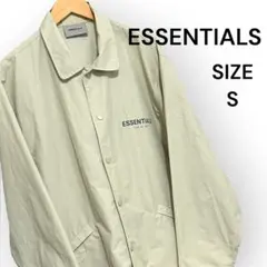 ESSENTIALS FEAR OF GOD コーチジャケット ベージュ S