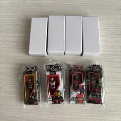 仮面ライダー　ソフビパッケージチャーム　4点②
