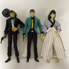 ルパン三世 7インチ・フルアクションフィギュア 3体セット