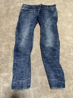 G-STAR ダークブルースリムフィットデニム