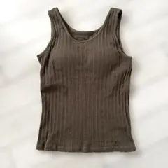 BAYFLOW カップ付きリブタンクトップ
