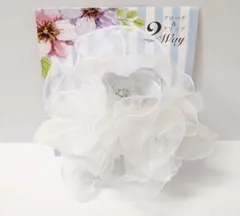 コサージュ ホワイト 2way 入学式 卒業式 セレモニー Juno