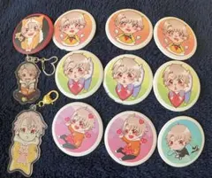 悠希チヒロ 缶バッジ アクリルキーホルダー