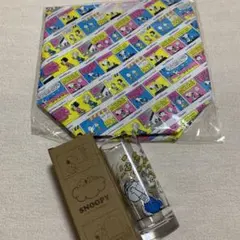 スヌーピー　グラス　保冷バッグ　セット