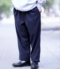 meou様専用　Cookman シェフパンツ ネイビー L メンズ