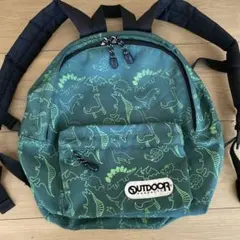OUTDOOR PRODUCTS キッズ リュック 恐竜柄 グリーンのサムネイル