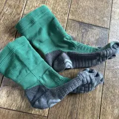 TABIO5本指ソックス　緑23-25cm