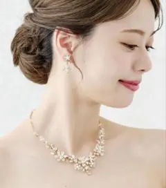 annanwedding LM016ネックレス・ピアスセット