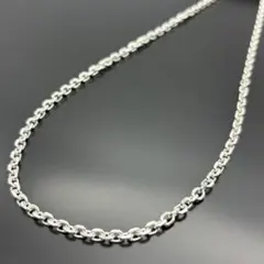 【高級】 シルバー 925 喜平 チェーン ネックレス s925 アンカー 45
