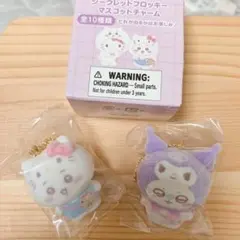 ちいかわ サンリオ フロッキーマスコット ハローキティ クロミ モモンガのサムネイル