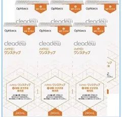 Ophtecs cleadew ハイドロ・ワンステップ 240mL 6本セット