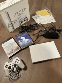 Sony PlayStation 2 ホワイト 本体 + ゲーム2本