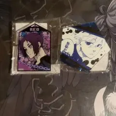 ブルーロック　凪誠士郎　御影玲王　缶バッジ