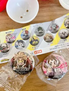 【新品】くら寿司びっくらポン　僕のヒーローアカデミア　缶バッジ2個セット