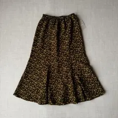 未使用 IENA 花柄 フレアロングスカート サイズ36