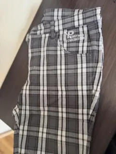 PEARLY GATES パーリーゲイツ チェック柄 グレーゴルフウェア メンズのサムネイル