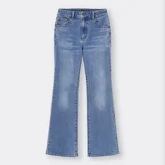 ミドルライズフレアジーンズ