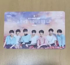 BTS LOVE YOURSELF TOUR 台湾公演 カードチケット