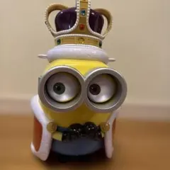 ミニオン 王冠デザイン ポップコーンバケツ　ストラップ付き　メルカリ市　値下げ