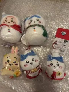 ちいかわ焼き 店員さんなマスコット 3点セット（ちいかわ・ハチワレ