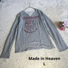 2026年最新】made in HEAVEN メンズ 七分・長袖カットソーの人気