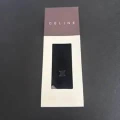 CELINE ブラック リブ編みソックス 25cmのサムネイル