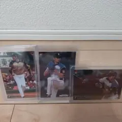 【３枚セット】大谷翔平 2015年 カルビー プロ野球チップス