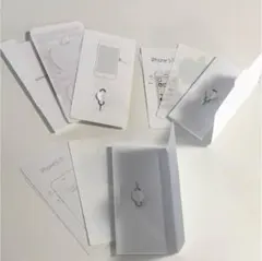 新品未使用品 iPhone 8・6S・5S ステッカー 付属品 セット