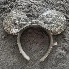 ディズニー　ミニー　カチューシャ　スパンコール