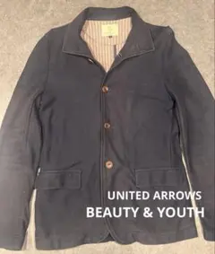 日本製!!UNITED ARROWS ネイビー ジャケット コート M