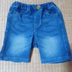 BREEZE デニムハーフパンツ 90センチ